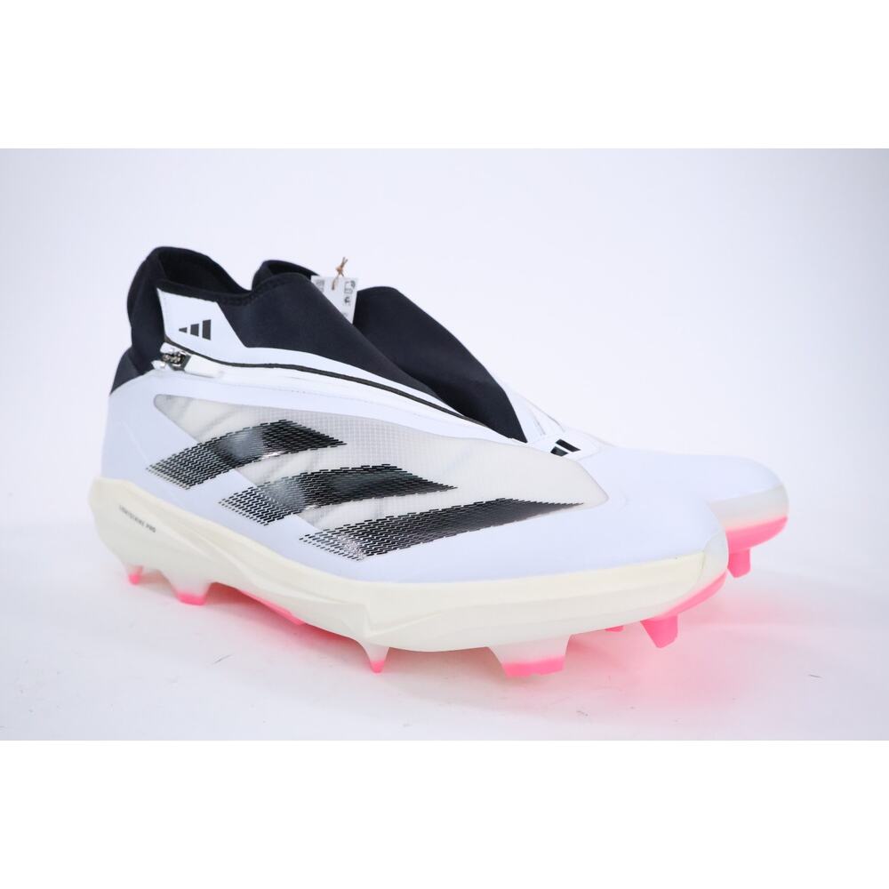 Adidas Adizero Impact+ TPU Baseball Cleats White Black Pink IF8494 Men’s Size 16